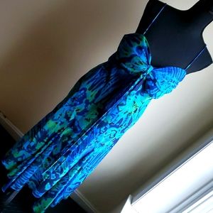 Dress, spaghetti straps, Sun dress, maxi